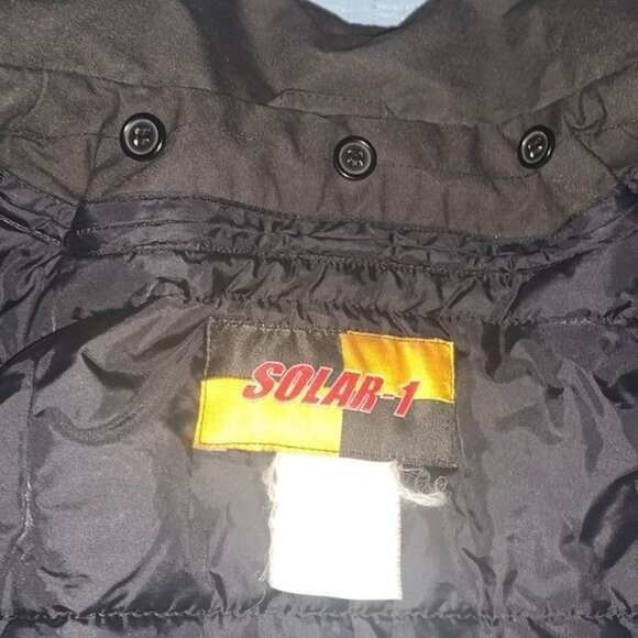 Solar-1 Thinsulate Insulated Black Jacket 2X - Picture 5 of 15